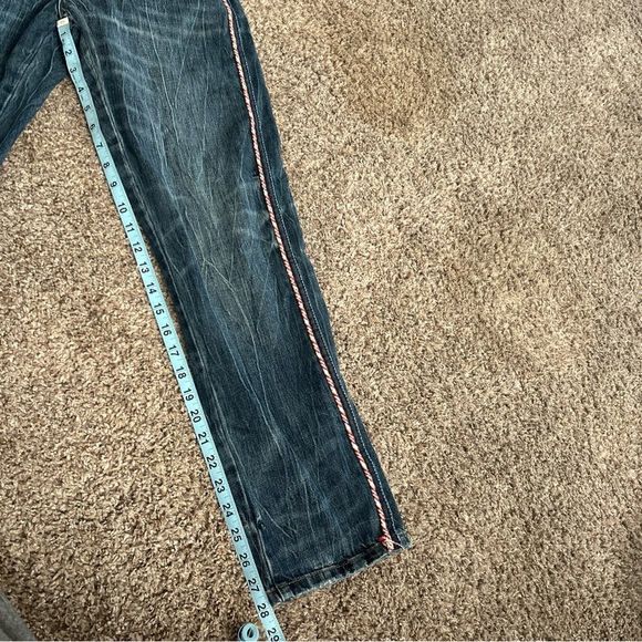 Anthropologie Pilcro Women’s Slim Boyfriend Jeans Side Rope Design Sz 27 - Picture 10 of 12